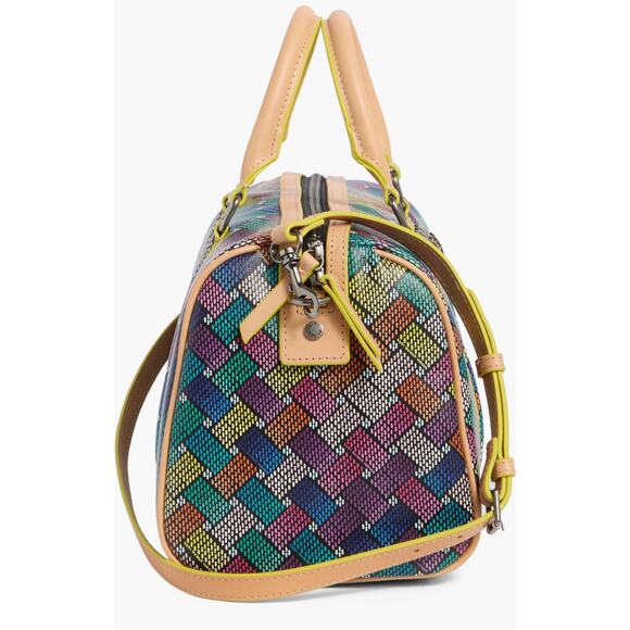 Kurt Geiger London Camden Boston Barrel Satchel - Picture 3 of 6